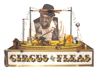 Flea Circus,comedy, novelty, magic, entertainment, fairs, festivals, party planners, trade shows