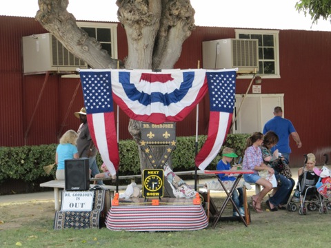 Postage Stamp Stage open